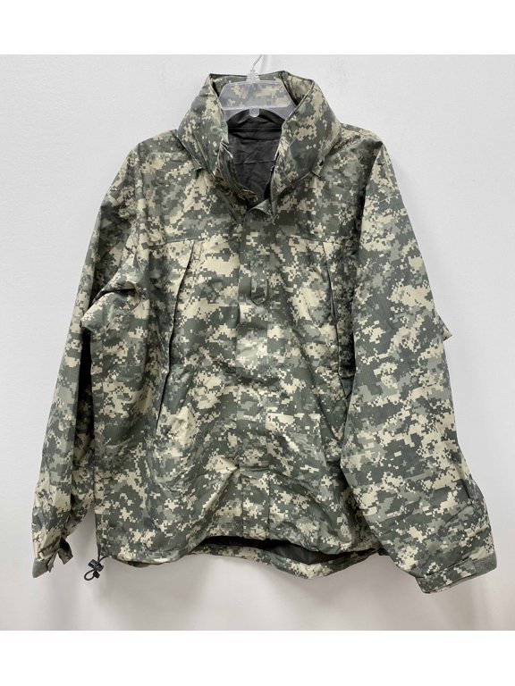 NEW USGI ECWCS DIGITAL GEN III LEVEL 6 EXTREME COLD/WET WEATHER JACKET - MEDIUM REGULAR.