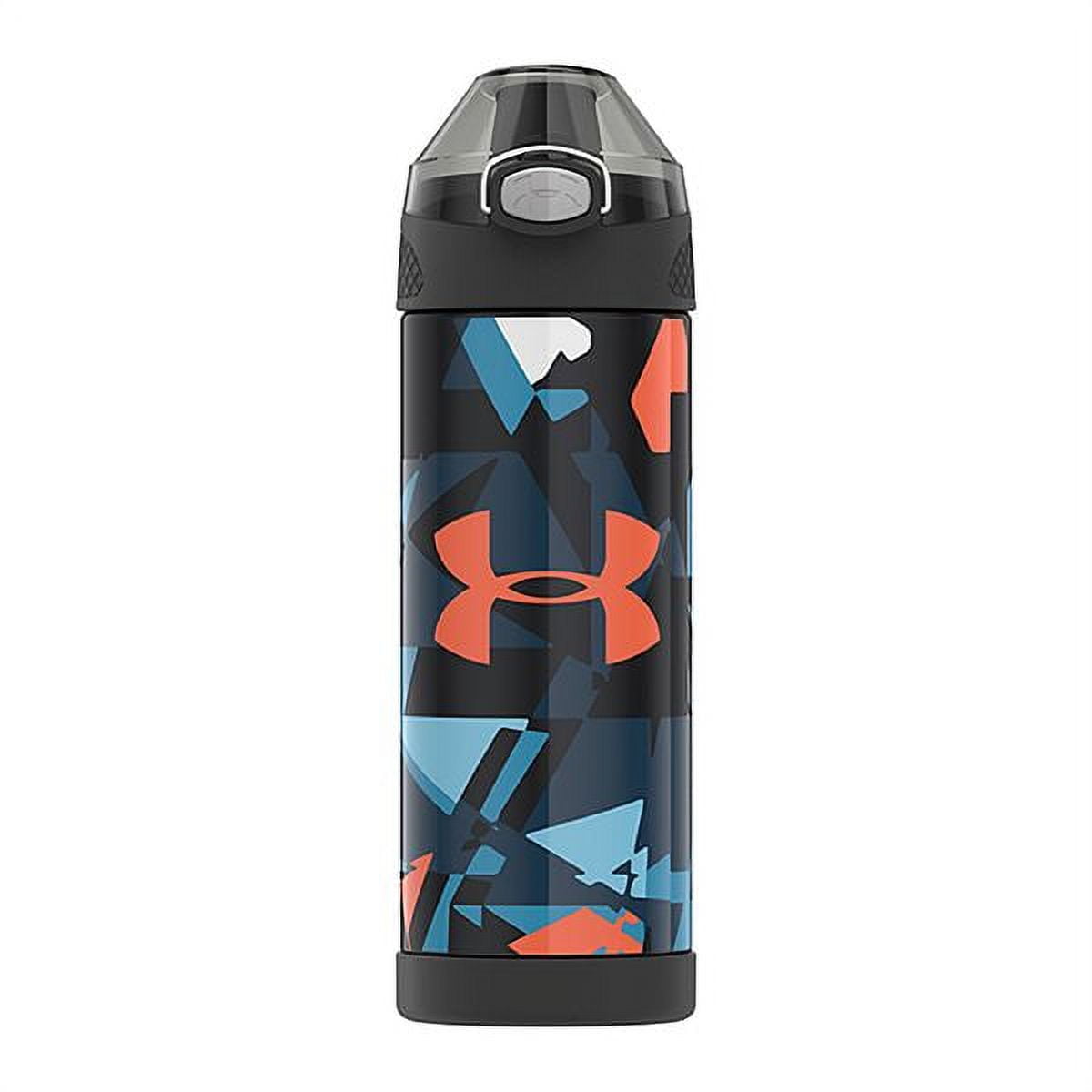 UNDER ARMOUR Peak 40 oz Metal Vacuum Insulated Thermos Bottle Green Camo NEW
