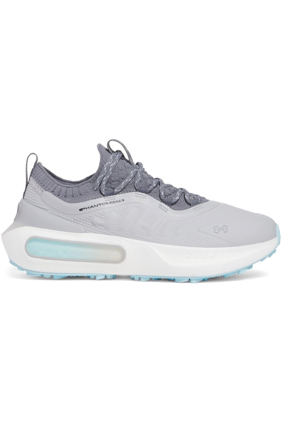 NEW Under Armour Men's Phantom Fore SL Golf Shoes Mod Gray/Stream/Gray Size 9.5M