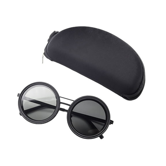 NEW Underweight Adjustable Tint Polarized Round Sunglasses With ND9 Stepless Adjustable Sunglasses Woman Men 1 To9 Gears Beach Sunglasses Eyewear With Adjustable Lens ShatterProof