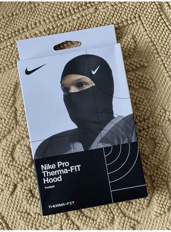 NEW Unisex Pro Hyperwarm Therma-FIT Hood Black , One Size