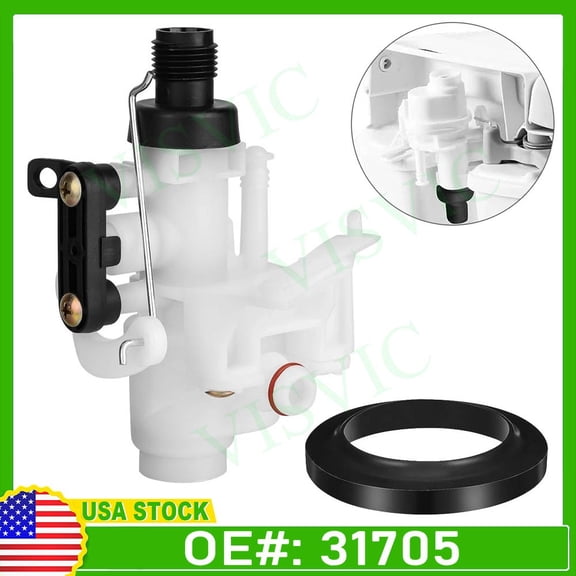 NEW Upgraded Thetford Aqua Magic V Toilet Water Valve Assembly For Rv Part#31705