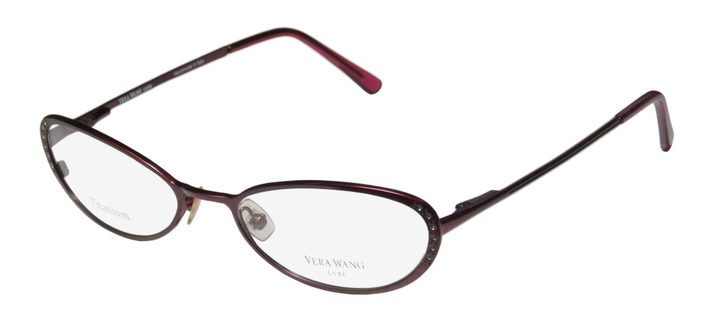 Vera Wang Ladies Designer Eyeglasses, Luxe Curve Cat Eye Vera Wang Ladies Designer Eyeglasses, Luxe Curve Cat Eye