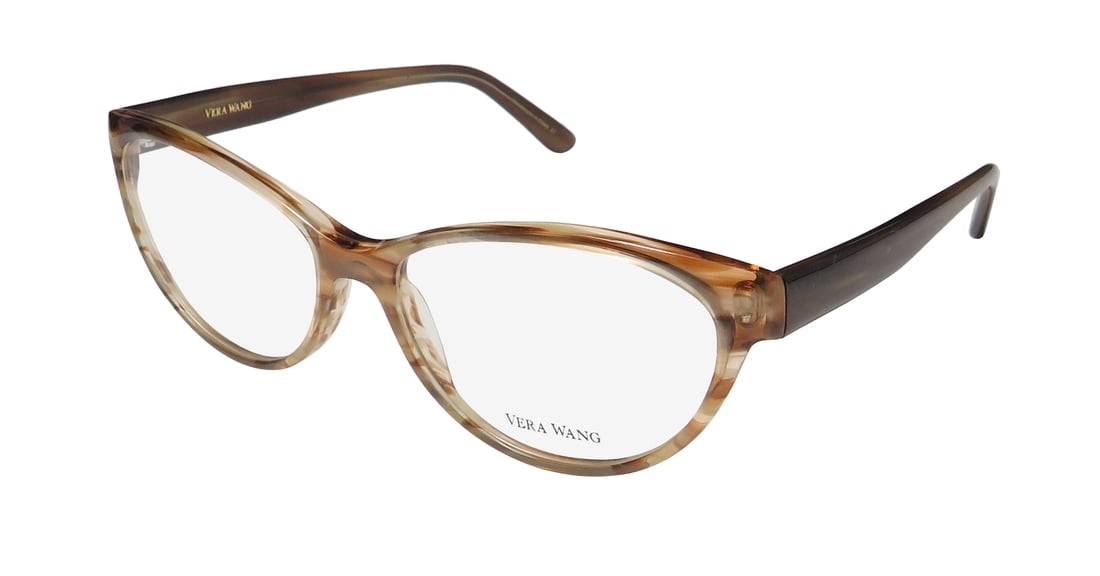 Vera Wang Ladies Designer Eyeglasses, Luxe Curve Cat Eye Vera Wang Ladies Designer Eyeglasses, Luxe Curve Cat Eye