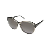 NEW VERA WANG LUXE PEPITA WOMENS/LADIES OVERSIZED FULL-RIM GRADIENT HORN FRAME GRADIENT GRAY LENSES 58-18-135 SUNGLASSES/EYEWEAR
