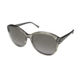 thumbnail image 1 of NEW VERA WANG LUXE PEPITA WOMENS/LADIES OVERSIZED FULL-RIM GRADIENT HORN FRAME GRADIENT GRAY LENSES 58-18-135 SUNGLASSES/EYEWEAR, 1 of 9