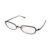 NEW VERA WANG LUXE REGAL WOMENS/LADIES CAT EYE FULL-RIM BLACK FRAME DEMO LENSES 49-17-135 EYEGLASSES/EYEWEAR