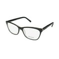 thumbnail image 1 of NEW VERA WANG LUXE ZIXI WOMENS/LADIES CAT EYE FULL-RIM BLACK HORN FRAME DEMO LENSES 51-15-132 EYEGLASSES/EYEGLASS FRAME, 1 of 9