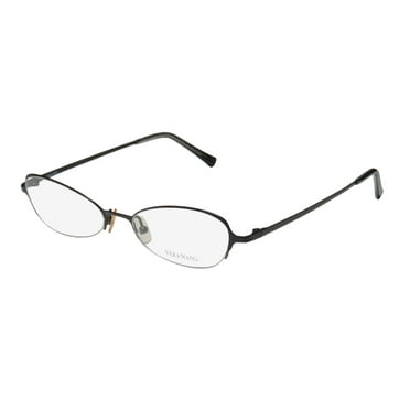 NEW VERA WANG LUXE MIREILLE 2 WOMENS/LADIES DESIGNER HALF-RIM TITANIUM ...