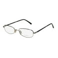 thumbnail image 1 of NEW VERA WANG V108 WOMENS/LADIES DESIGNER FULL-RIM CHROME / BLACK PRESTIGIOUS DESIGNER OPTICAL FRAME DEMO LENSES 48-18-130 EYEGLASSES/GLASSES, 1 of 9