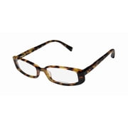 NEW VERA WANG V172 WOMENS/LADIES DESIGNER FULL-RIM TOKYO TORTOISE OPHTHALMIC TRENDY FRAME DEMO LENSES 51-16-140 SPRING HINGES EYEGLASSES/SPECTACLES