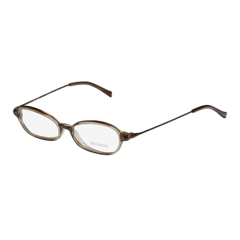 new vera wang v21 womens/ladies designer full-rim brown  display picture 1