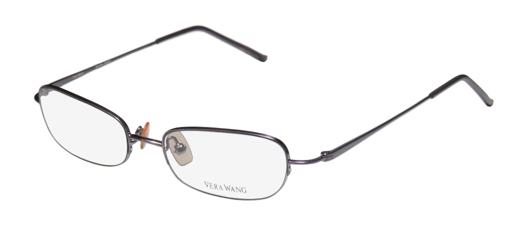 NEW VERA WANG V05 WOMENS/LADIES DESIGNER HALF-RIM SILVER NEW VERA WANG V05 WOMENS/LADIES DESIGNER HALF-RIM SILVER