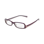 NEW VERA WANG V29 WOMENS/LADIES DESIGNER FULL-RIM PURPLE / PINK POPULAR DESIGN UPSCALE PLASTIC TEMPLES FRAME DEMO LENSES 48-15-130 EYEGLASSES/GLASSES
