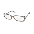 thumbnail image 1 of NEW VERA WANG V302 WOMENS/LADIES DESIGNER FULL-RIM SMOKE / PATTERN COLORFUL AFFORDABLE OPHTHALMIC FRAME DEMO LENSES 51-17-130 EYEGLASSES/SPECTACLES, 1 of 9