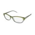thumbnail image 1 of NEW VERA WANG V318 WOMENS/LADIES CAT EYE FULL-RIM LEMON FRAME DEMO LENSES 52-15-135 SPRING HINGES EYEGLASSES/GLASSES, 1 of 9