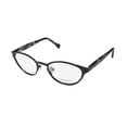 thumbnail image 1 of NEW VERA WANG V331 WOMENS/LADIES CAT EYE FULL-RIM BLACK FRAME DEMO LENSES 47-18-130 SPRING HINGES EYEGLASSES/EYEWEAR, 1 of 9