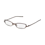NEW VERA WANG V34 WOMENS/LADIES CAT EYE FULL-RIM TITANIUM TAUPE ELEGANT ALLERGY FREE CAT EYE TITANIUM FRAME DEMO LENSES 49-16-130 EYEGLASSES/GLASSES