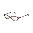 thumbnail image 1 of NEW VERA WANG V38 WOMENS/LADIES DESIGNER FULL-RIM BURGUNDY DURABLE INEXPENSIVE DEMO LENS FRAME DEMO LENSES 49-17-135 EYEGLASSES/SPECTACLES, 1 of 9
