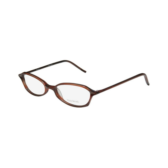 NEW VERA WANG V38 WOMENS/LADIES DESIGNER FULL-RIM BURGUNDY DURABLE INEXPENSIVE DEMO LENS FRAME DEMO LENSES 49-17-135 EYEGLASSES/SPECTACLES