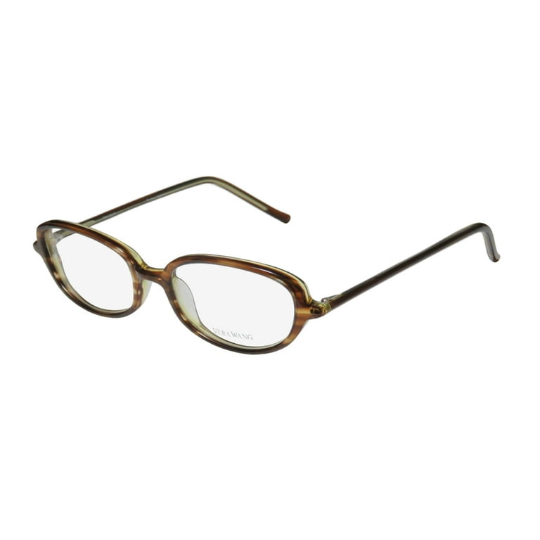 NEW VERA WANG V40 WOMENS/LADIES DESIGNER FULL-RIM BROWN