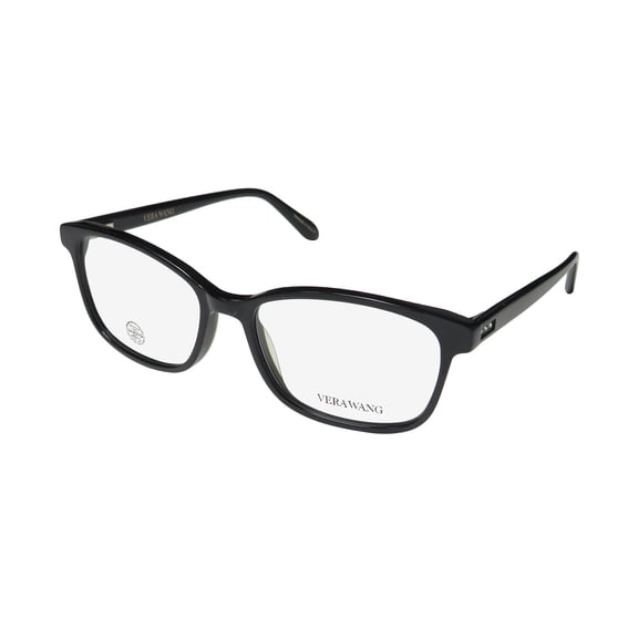 NEW VERA WANG V515 WOMENS/LADIES DESIGNER FULL-RIM MIDNIGHT FRAME DEMO LENSES 51-16-133 SPRING HINGES EYEGLASSES/GLASSES