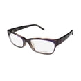 thumbnail image 1 of NEW VERA WANG VA05 WOMENS/LADIES DESIGNER FULL-RIM PLUM TORTOISE FRAME DEMO LENSES 53-18-135 EYEGLASSES/EYE GLASSES, 1 of 9