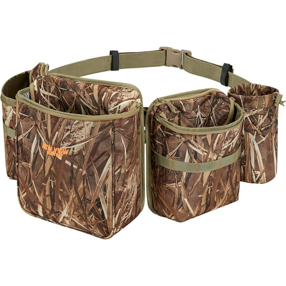 NEW VIEW Dove Hunting Bags & Belts, Camo Fanny Pack with Shotgun Shell Pouch & Game Bag, Belt for Pheasant Bird Duck Upland for Hunter