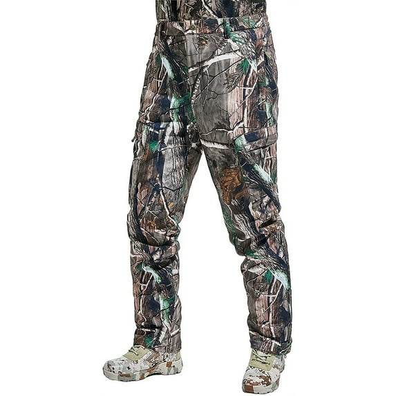 NEW VIEW Hunting Pants for Men, Ultra-Silent Water Resistant Camo Pants Men, Insulated and Breathable