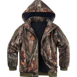 Mossy Oak Elements Youth Hunting Jacket Sherpa Lined Waterproof - Main Image