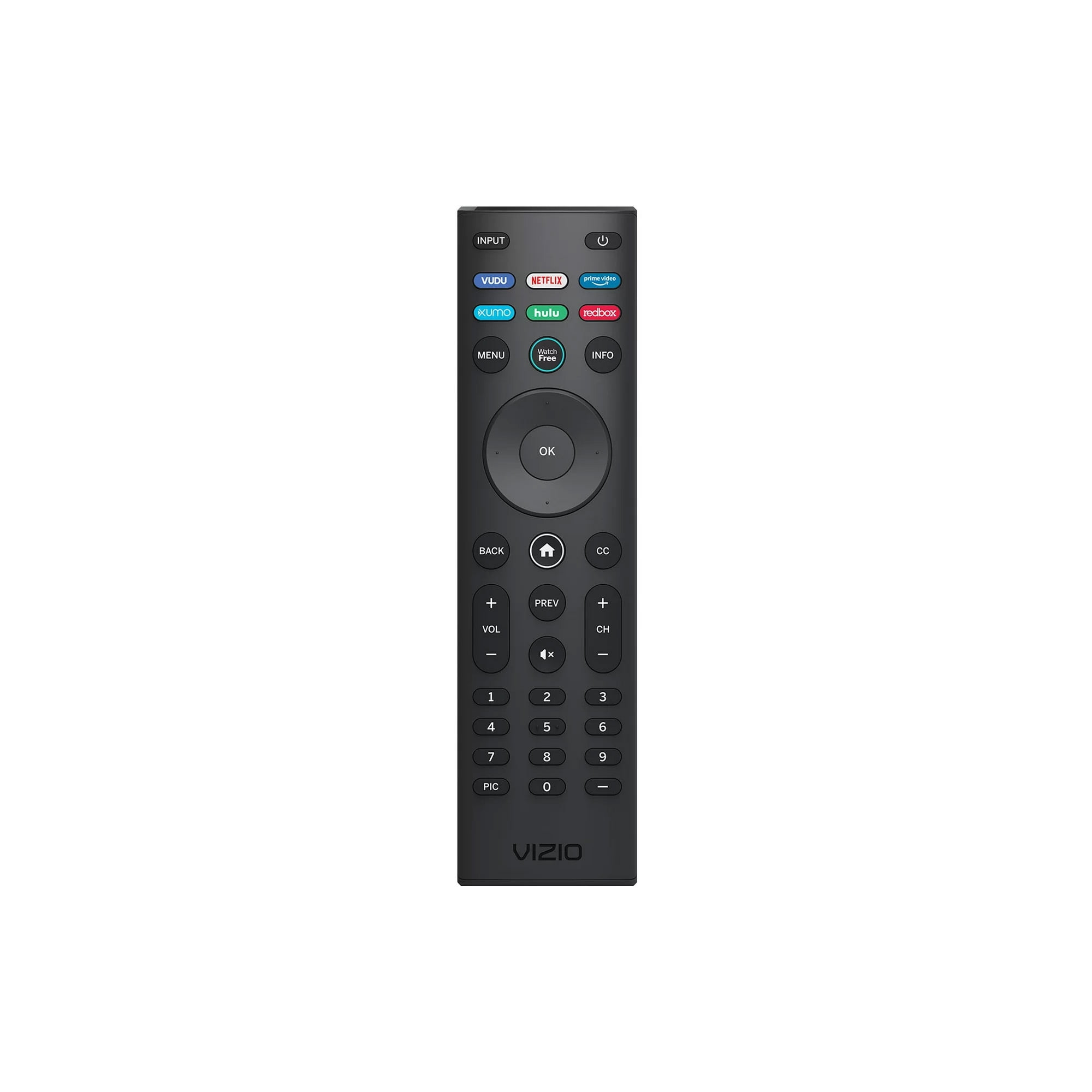 NEW VIZIO Manufactured Universal Smart TV Remote that Works with all