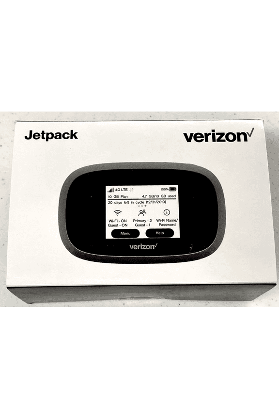 NEW Verizon Jetpack MIFI8800L UNLOCKED 4G LTE Hotspot Modem - extra car charger
