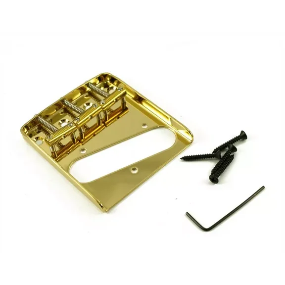NEW - Vintage Style Bridge For Fender Tele - GOLD