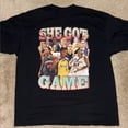 NEW!! Vintage WNBA She Got Game Basketball Tee T Shirt