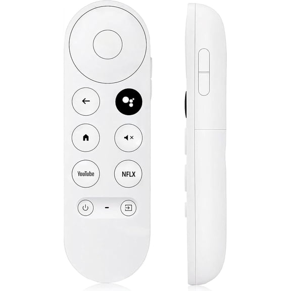 NEW Voice Remote Control for Google Chromecast TV 4K (Snow), Replacement Remote for Google Chromecast 4k Snow HD TV G9N9N GA01409-US GA01919-US GA01920-US GA01923-USGA01409-US
