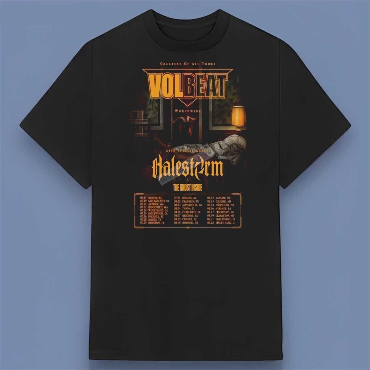NEW!!! Volbeat Greatest Of All Tour 2025 Shirt All Size S-4XL