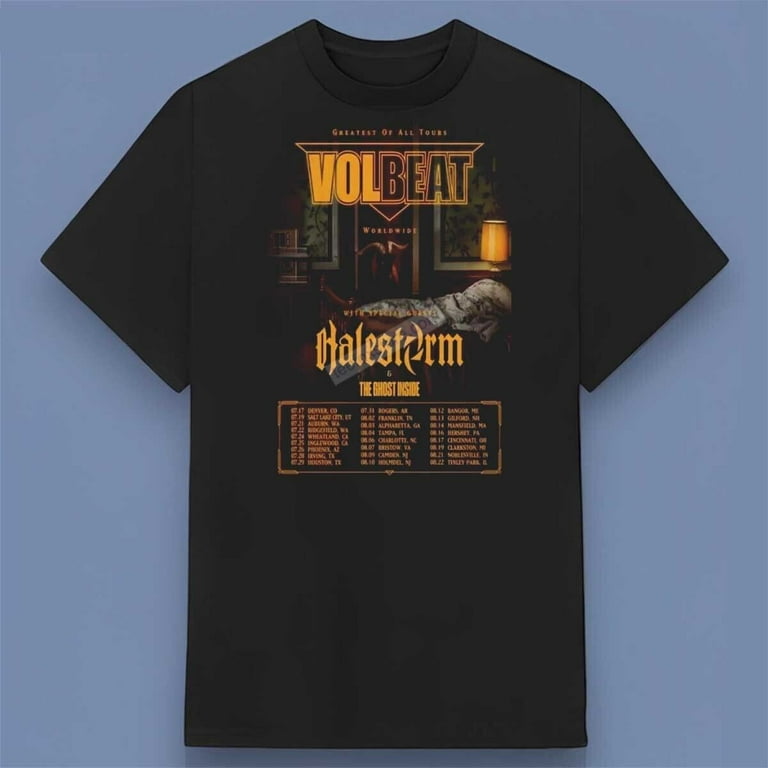 NEW!!! Volbeat Greatest Of All Tour 2025 Shirt All Size S-4XL