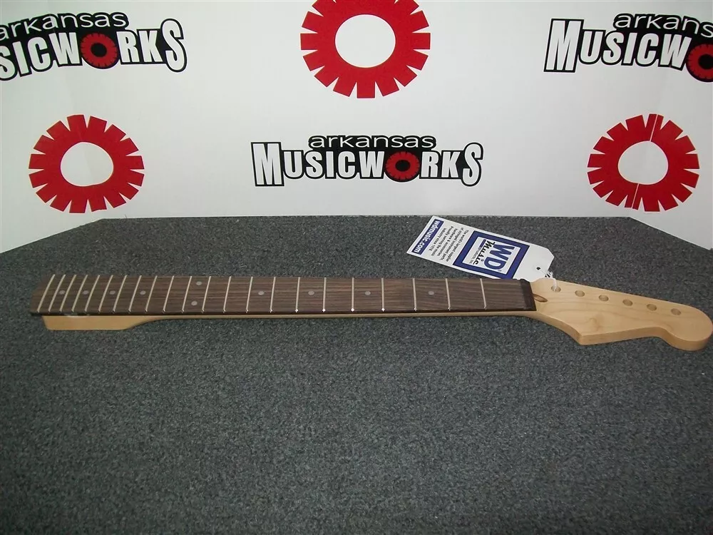 NEW - WD Fender Licensed Neck For Strat, Modern C, Clear Satin Finish, #SNMCR