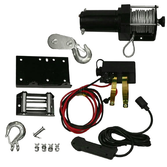NEW WINCH MOTOR ASSEMBLY 3000LB CAPACITY COMPATIBLE WITH CAN-AM YAMAHA UTV ATV RW00701 77-38-10901 773810901 WIN0011 10901