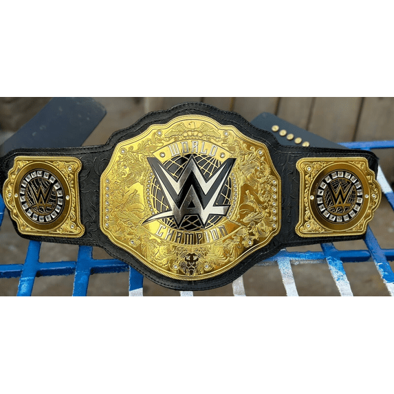 NEW WWE WORLD HEAVYWEIGHT CHAMPIONSHIP REPLICA TITLE BRASS BELT ADULT SIZE