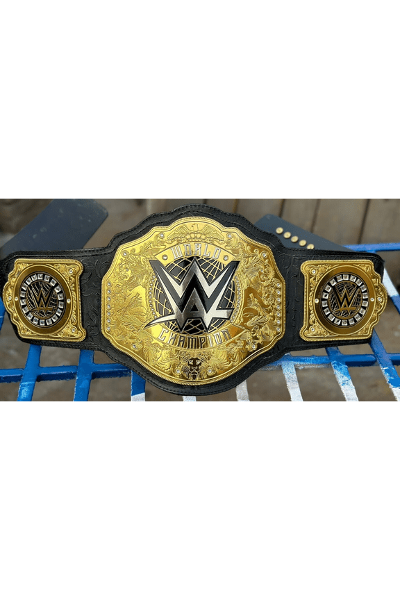 NEW WWE WORLD HEAVYWEIGHT CHAMPIONSHIP REPLICA TITLE BRASS BELT ADULT SIZE
