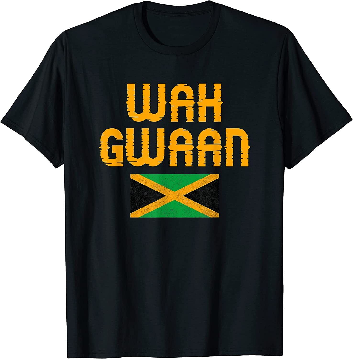 NEW! Wah Gwaan Jamaica Slang Reggae Rastafarian One Love TShirt MADE