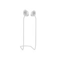 thumbnail image 1 of NEW Waterproof Earphone Accessories Flexible Anti-Lost Strap Hanging Neck Rope Sweatproof Sling Soft Silicone Lanyard WHITE, 1 of 8