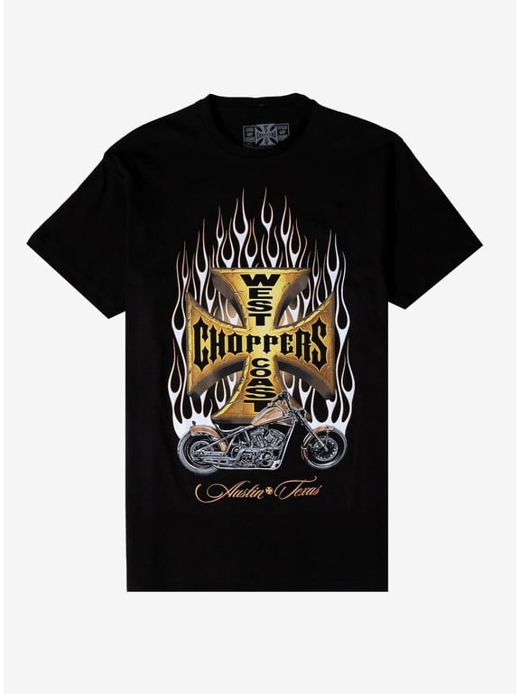 NEW West Coast Choppers Motorcycle T-Shirt Vintage Trending S-5XL