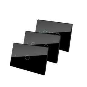 NEW WiFi Smart Light Switch RF433 No Neutral Wire Single Fire Smart Control Works ,Easy to Installation