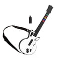 thumbnail image 1 of NEW Wireless Guitar Controller for PS3 & PC for Guitar Hero & Rockband (White,LP), 1 of 6