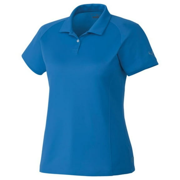 NEW Women's Puma Essential 2.0 Golf Polo Shirt French Blue XS
