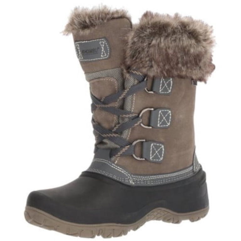Khombu Winter Snow Boots Amazon.com | Khombu Womens Sienna Snow Boots, Black, 6 M  main image 2