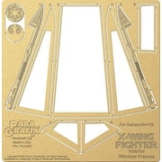 NEW! X-Wing Canopy Frames for DeAgostini Kit - 1/18 scale PGX229 ParaGrafix