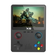 NEW X6 Retro Portable Console 128G 30000+GAMES 3.5" Screen 2000mAh Battery 640x480 For SFC GBC GBA Handle Connection Mini Arcade